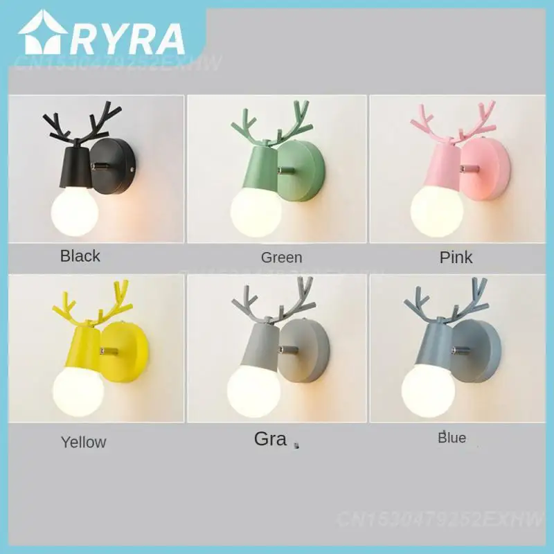 Creative Antler Aisle Lighting 7 Colors Lamp Nordic Deer Head Wall Lamp Bedside Lamp Bedroom Bedside Modern Minimalist
Creative Antler Aisle Lighting 7 Colors Lamp Nordic Deer Head Wall Lamp Bedside Lamp Bedroom Bedside Modern Minimalist
