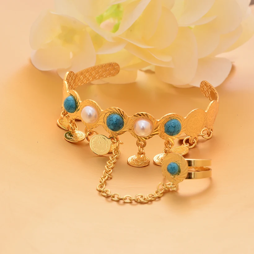 African Gold Plated Bangles Flower Beads Bracelets for Girls Boys Child Kids Party Birthday Gifts
African Gold Plated Bangles Flower Beads Bracelets for Girls Boys Child Kids Party Birthday Gifts