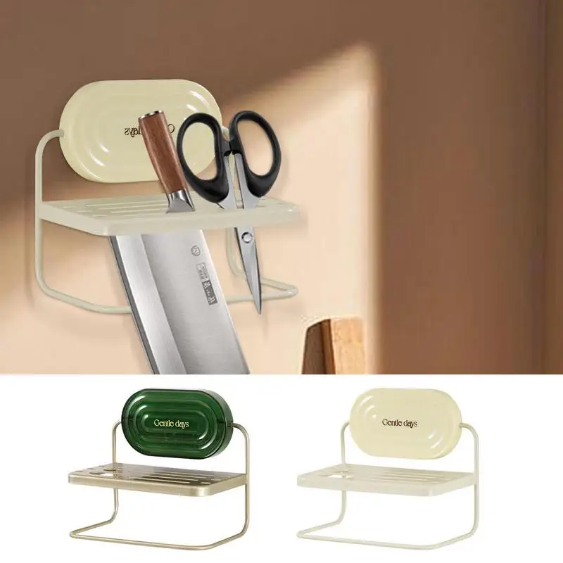 Kitchen Knives Rack Multifunctional Punch-free Wall Mounted Shelf Ventilating Knives Organizer Anti Rust Kitchen Accessories
Kitchen Knives Rack Multifunctional Punch-free Wall Mounted Shelf Ventilating Knives Organizer Anti Rust Kitchen Accessories