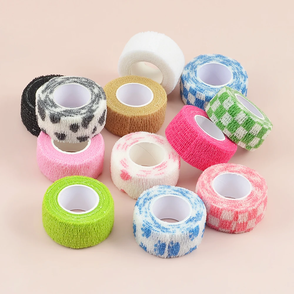 50 Rolls Non-woven Self-Adhesive Elastic Wrap Bandage Non Woven Breathable Nail Remover Strap nail art Protective and Care Tools
50 Rolls Non-woven Self-Adhesive Elastic Wrap Bandage Non Woven Breathable Nail Remover Strap nail art Protective and Care Tools