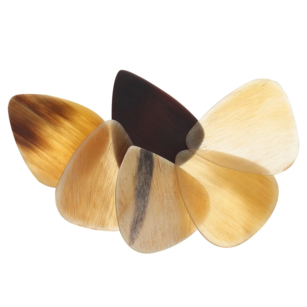 6Pcs Picks Guitar Practice Picks Practical Guitar Picks Small Guitar Plectrum Ox Horn Guitar Pick Bass Guitar Pick for Bass
6Pcs Picks Guitar Practice Picks Practical Guitar Picks Small Guitar Plectrum Ox Horn Guitar Pick Bass Guitar Pick for Bass