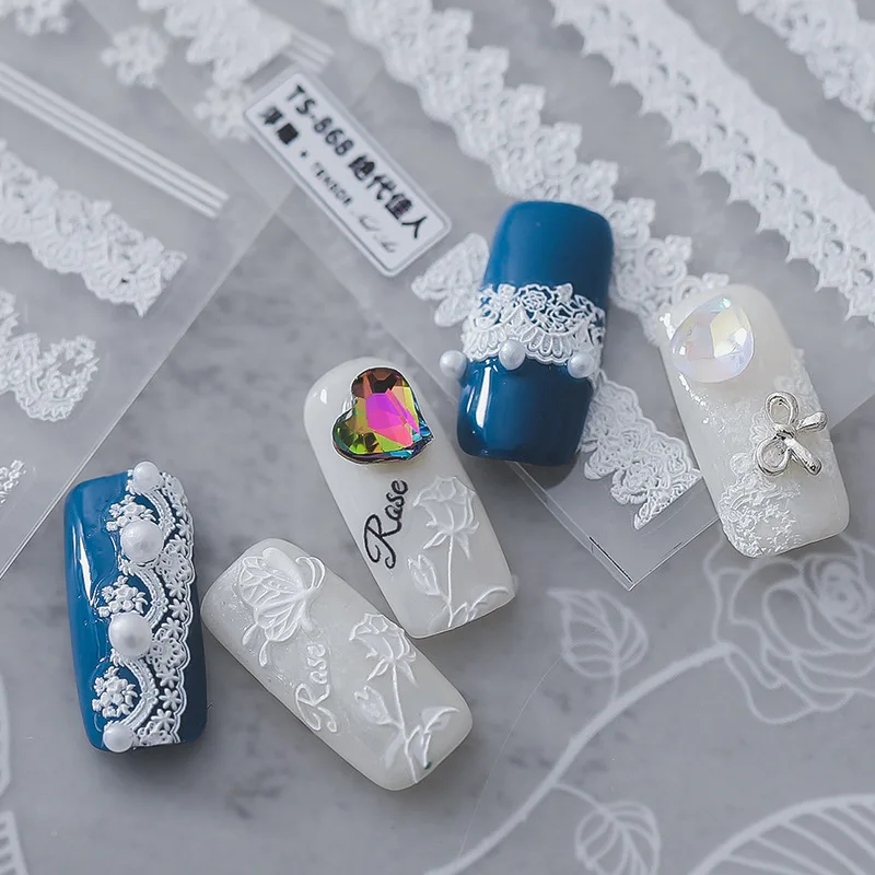 New technology three-dimensional 5D nail stickers thin transparent back adhesive nail paste nail accessories unique elegance
New technology three-dimensional 5D nail stickers thin transparent back adhesive nail paste nail accessories unique elegance