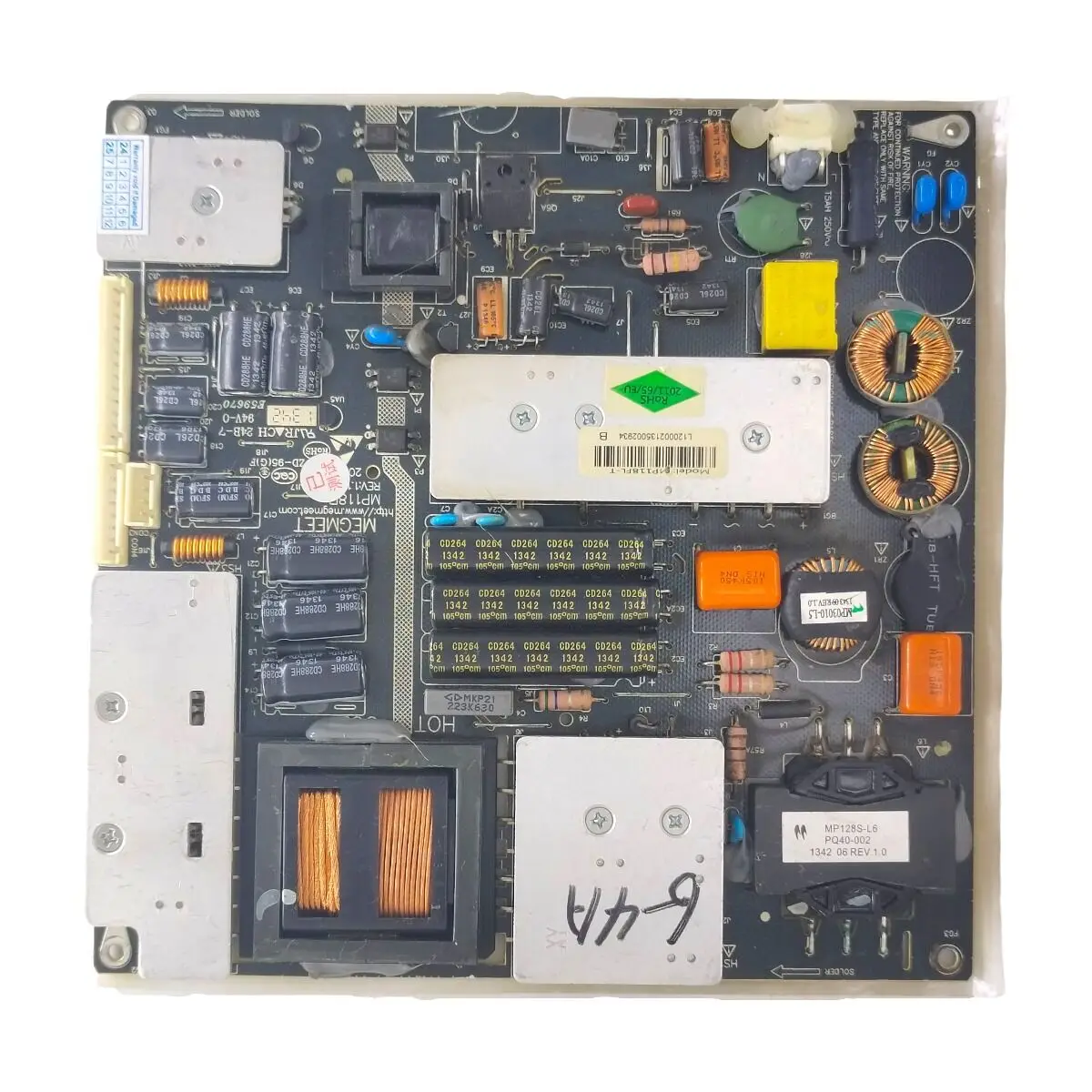 Используется для универсальной платы питания MP118FL REV1.1 32/42 дюйма MP118T MP118FL-T
Используется для универсальной платы питания MP118FL REV1.1 32/42 дюйма MP118T MP118FL-T