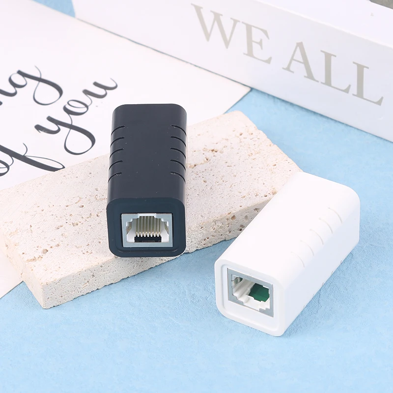 New RJ45 Connector Cat7/6 Ethernet Adapter Gigabit Interface Network Extender Convertor For Extension Cable
New RJ45 Connector Cat7/6 Ethernet Adapter Gigabit Interface Network Extender Convertor For Extension Cable