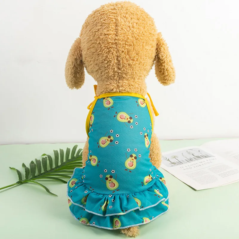 Colorful Sweet Floral Dress Pet Dog Clothes Cotton Cat Suspenders Clothing Flower Fruit Print Suspender Skirt Chihuahua Clothing
Colorful Sweet Floral Dress Pet Dog Clothes Cotton Cat Suspenders Clothing Flower Fruit Print Suspender Skirt Chihuahua Clothing