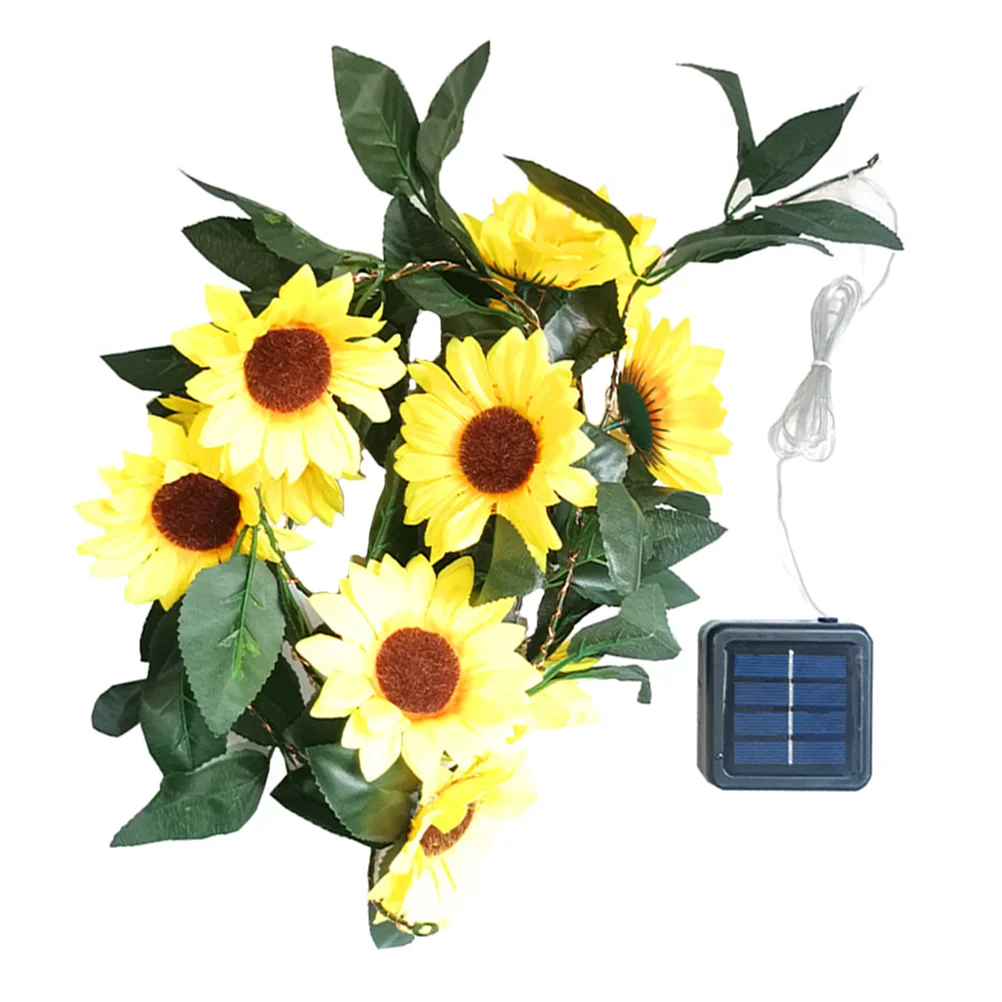 1 Set Outdoor Solar Plant String Lamp Artificial Sunflower Vine Solar Lamp String
1 Set Outdoor Solar Plant String Lamp Artificial Sunflower Vine Solar Lamp String