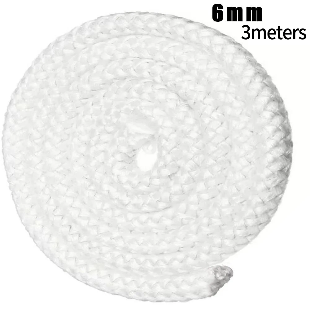 Fiberglass Rope Seal Rope White/Black Stove Fire Rope Wood Burning Stove Log Burner Door Seal Fireplace Parts Accessories
Fiberglass Rope Seal Rope White/Black Stove Fire Rope Wood Burning Stove Log Burner Door Seal Fireplace Parts Accessories