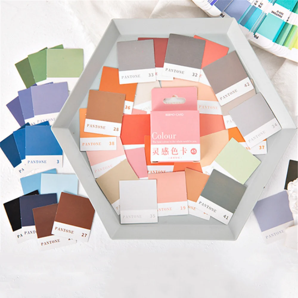 45pcs/pack Color Card Stickers Kawaii Custom DIY Diary Planner Album Decoration Sticker Scrapbooking Plants Deco Stickers
45pcs/pack Color Card Stickers Kawaii Custom DIY Diary Planner Album Decoration Sticker Scrapbooking Plants Deco Stickers