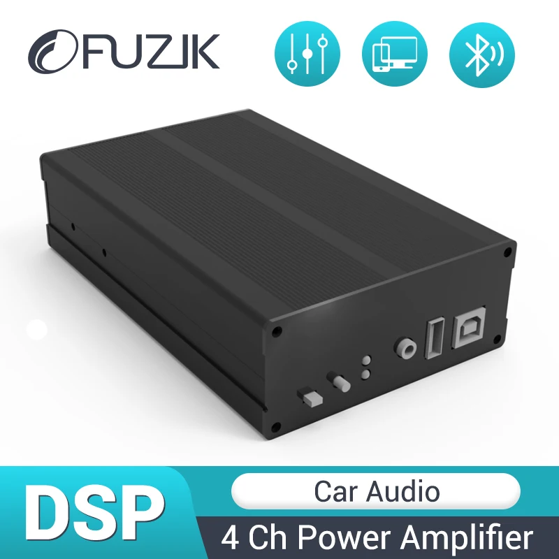 Fuzik 4-Channel Automotive Amplifier 8-Channel DSP Processor HD Bluetooth APTX Player for Volkswagen LEXUS Sound System HIFI
Fuzik 4-Channel Automotive Amplifier 8-Channel DSP Processor HD Bluetooth APTX Player for Volkswagen LEXUS Sound System HIFI