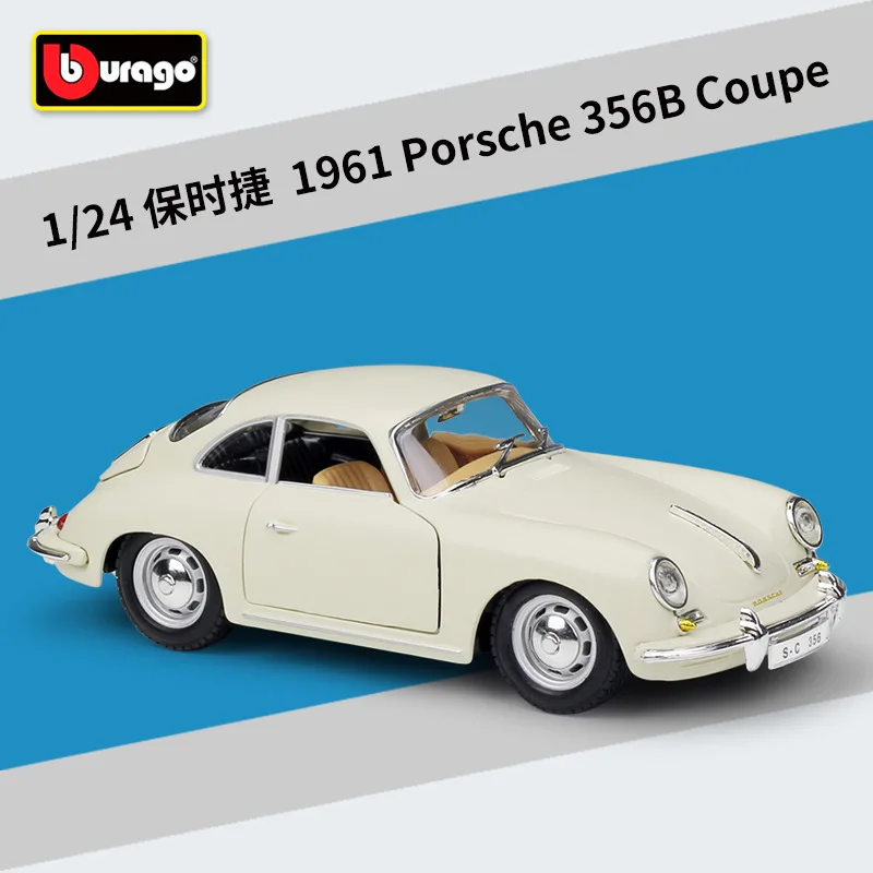 Модель автомобиля Burgo1:24 1961 Porsche 356B Coupe, модель из литого металлического сплава, детская игрушка, подарок для парня, коллекция из искусственно...
Модель автомобиля Burgo1:24 1961 Porsche 356B Coupe, модель из литого металлического сплава, детская игрушка, подарок для парня, коллекция из искусственно...
