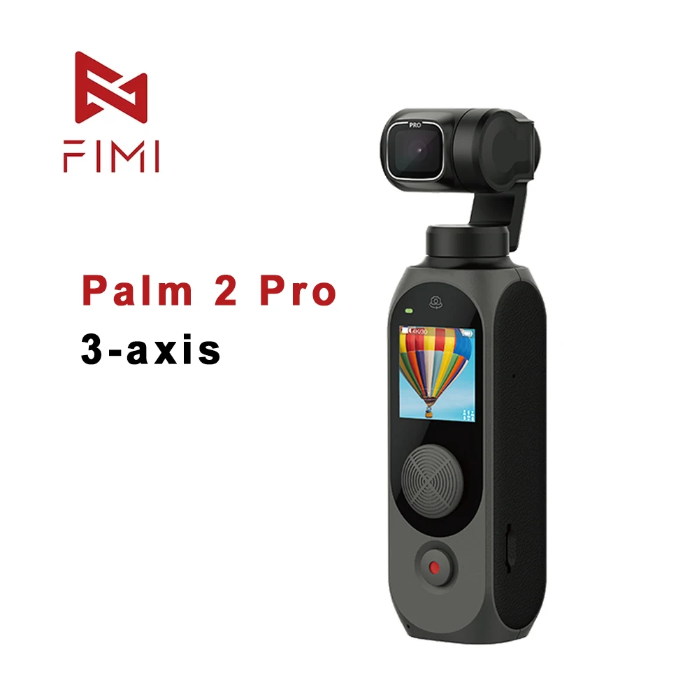 FIMI PALM 2 Pro 3-axis Gimbal Camera 4K 30fps Video Handheld Gimbal Stabilizer Camera with F2.2 Lens Sony 1/2-inch CMOS sensor
FIMI PALM 2 Pro 3-axis Gimbal Camera 4K 30fps Video Handheld Gimbal Stabilizer Camera with F2.2 Lens Sony 1/2-inch CMOS sensor