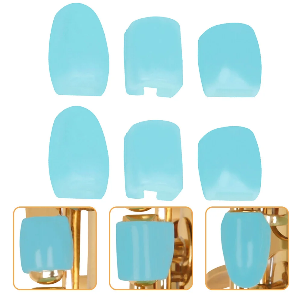 6 Pcs Pack Silicone Keyboard Sax Side Cover Lifter Covers Pp Saxophone Risers Pads Accessory
6 Pcs Pack Silicone Keyboard Sax Side Cover Lifter Covers Pp Saxophone Risers Pads Accessory