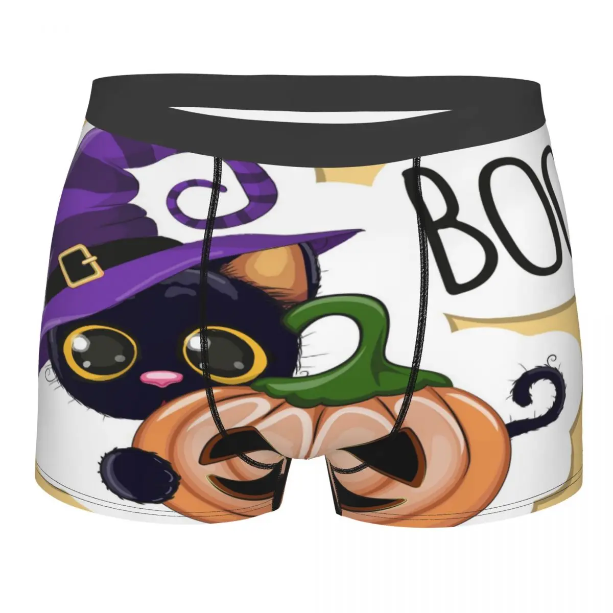 Men's Panties Underpants Boxershorts Cartoon Cat With Pumpkin Underwear for Man Sexy Male Boxer Shorts
Men's Panties Underpants Boxershorts Cartoon Cat With Pumpkin Underwear for Man Sexy Male Boxer Shorts