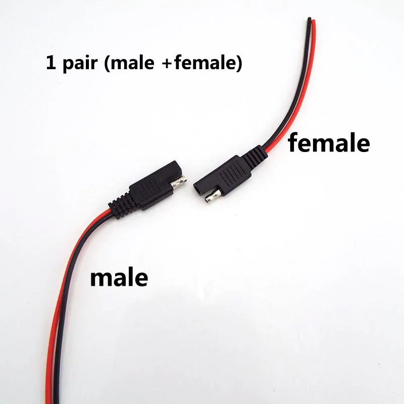 SAE кабель для солнечной батареи 18AWG 10 см
SAE кабель для солнечной батареи 18AWG 10 см