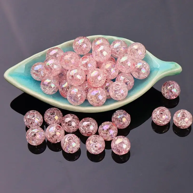 8mm Hand-beaded DIV material jewelry accessories popping beads crack beads colorful broken flower beads loose beads bracelet
8mm Hand-beaded DIV material jewelry accessories popping beads crack beads colorful broken flower beads loose beads bracelet