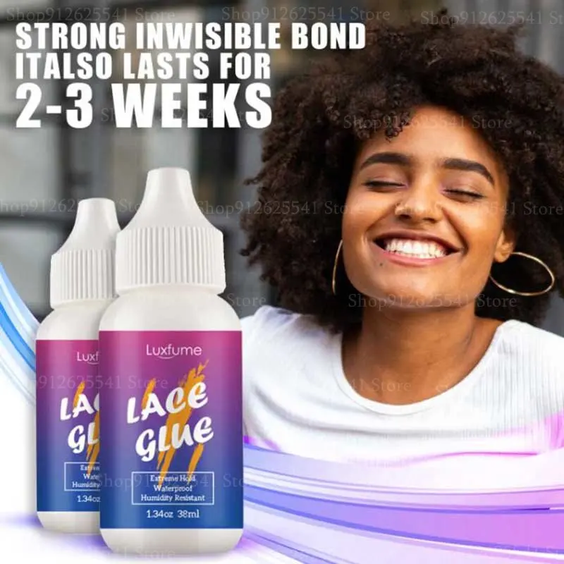 38ml Effective Super Hair Glue for Wigs Waterproof Lace Front Wig Glue for Lace Wigs/ Hair Extensions Liquid Adhesive Hair Glue
38ml Effective Super Hair Glue for Wigs Waterproof Lace Front Wig Glue for Lace Wigs/ Hair Extensions Liquid Adhesive Hair Glue