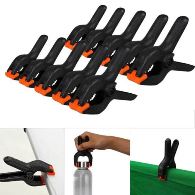 10pcs 2" Photo Studio Photography Background Clips Peg Backdrop Clamps Black For Clipping Paper Canvas Muslin Backdrops
10pcs 2" Photo Studio Photography Background Clips Peg Backdrop Clamps Black For Clipping Paper Canvas Muslin Backdrops