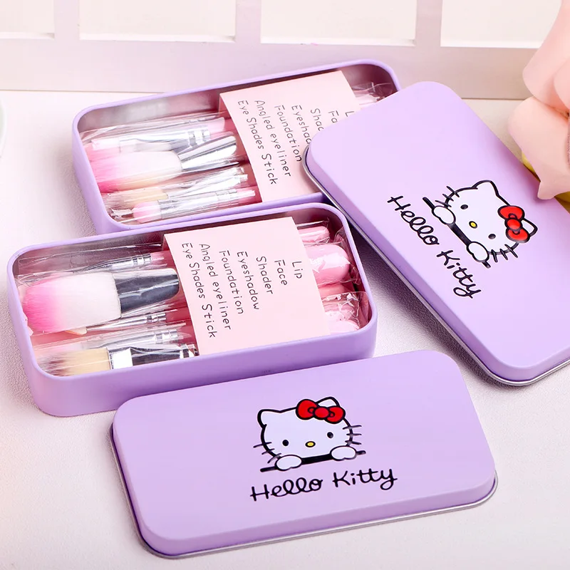 Sanrio Anime Hello Kitty Multifunctional Makeup Brush 7 Pack Cute Girl Cosmetics Tool Storage Set Best Friend Birthday Gift
Sanrio Anime Hello Kitty Multifunctional Makeup Brush 7 Pack Cute Girl Cosmetics Tool Storage Set Best Friend Birthday Gift