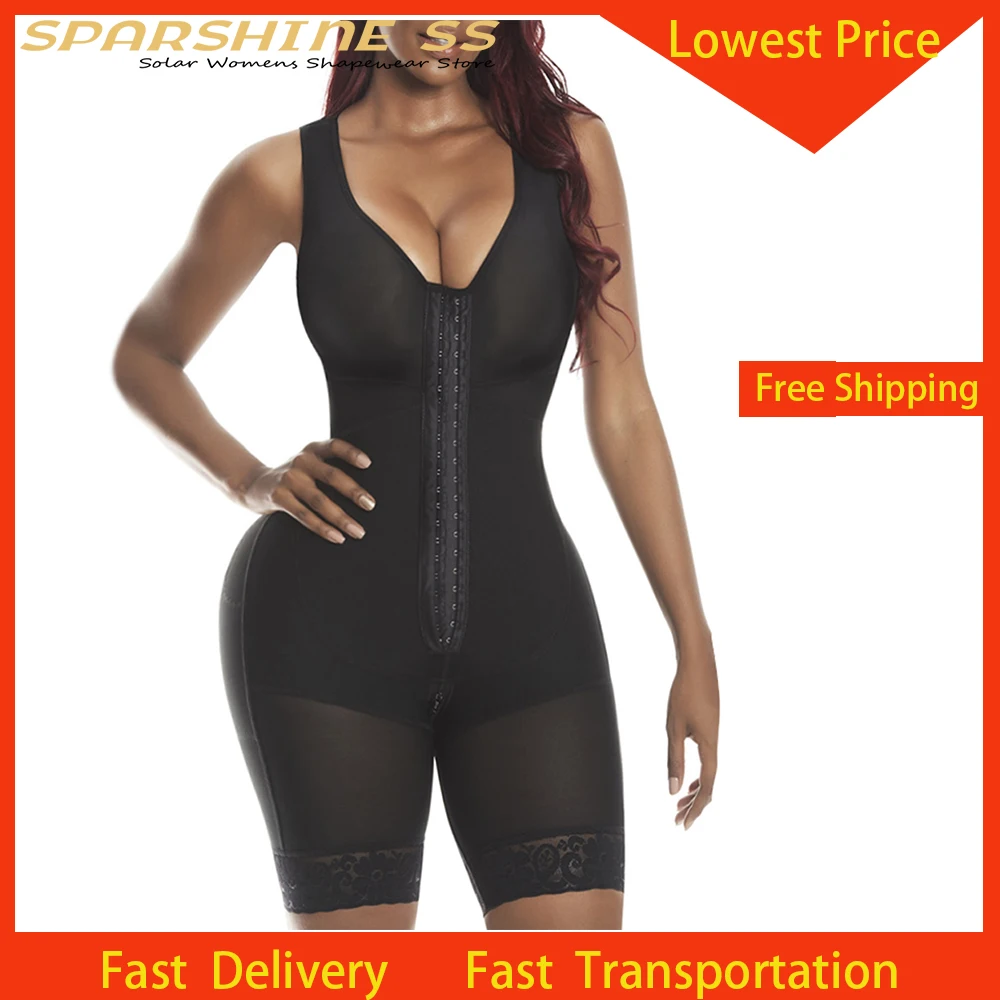 Compression Garments Adjustable Three-Row Hook Attached Bra Enhancing And Smooth Double Breasted Crotch Zipper Your Curves 
Compression Garments Adjustable Three-Row Hook Attached Bra Enhancing And Smooth Double Breasted Crotch Zipper Your Curves
