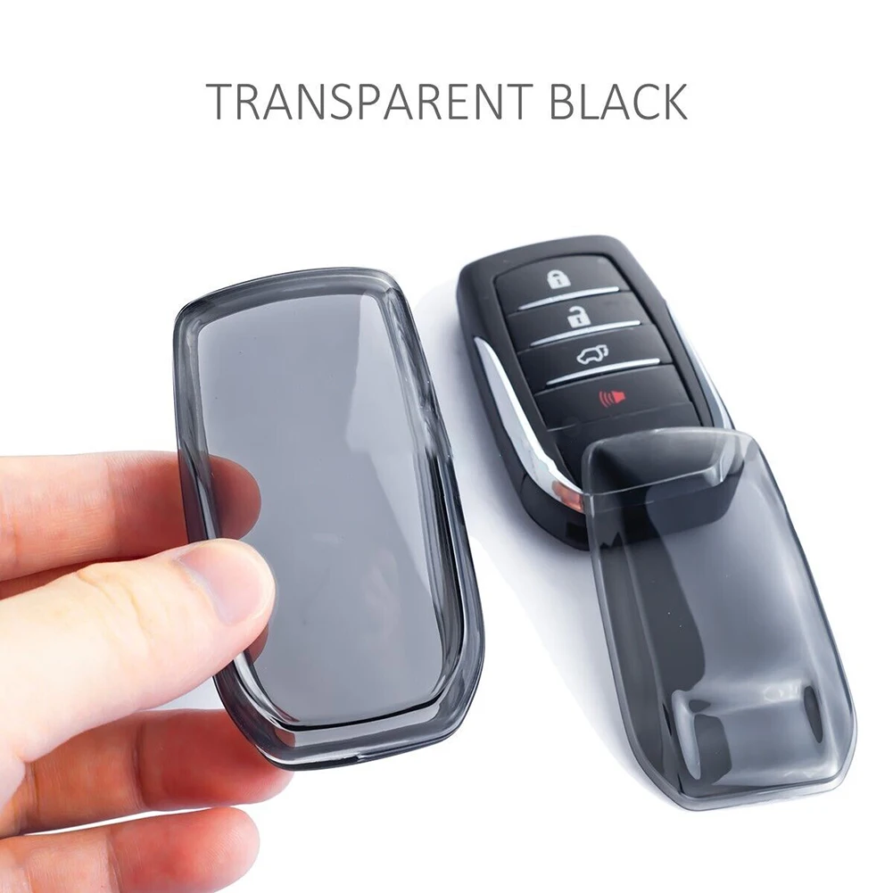 Black Transparent Key Fob Case Cover For Toyota For Sienna For Venza For Hilux Car Key Case Modification Accessories
Black Transparent Key Fob Case Cover For Toyota For Sienna For Venza For Hilux Car Key Case Modification Accessories