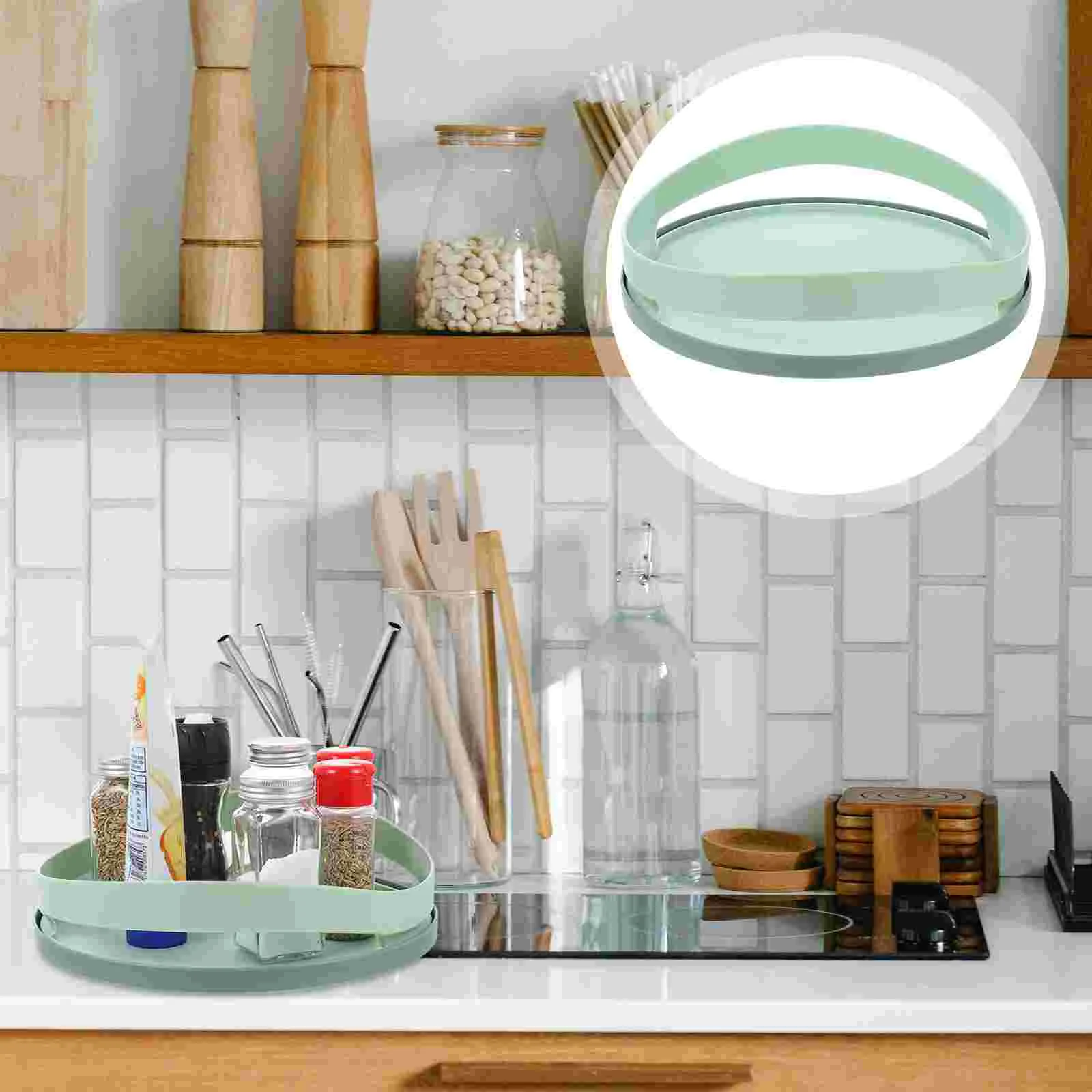 Organizer Table Kitchen Tray Rack Storage Rotating Organizers Lazy Cabinet Bathroom Pantry Condiment Makeup Rotatable Turntable
Organizer Table Kitchen Tray Rack Storage Rotating Organizers Lazy Cabinet Bathroom Pantry Condiment Makeup Rotatable Turntable