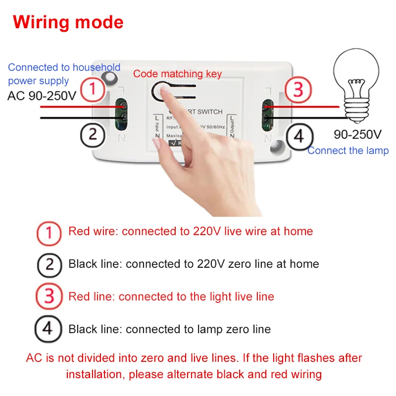 Switches Module Wireless Remote Control Household Free Stickers Kitchen Waste Processor Household Smart Switch Module For Diy
Switches Module Wireless Remote Control Household Free Stickers Kitchen Waste Processor Household Smart Switch Module For Diy