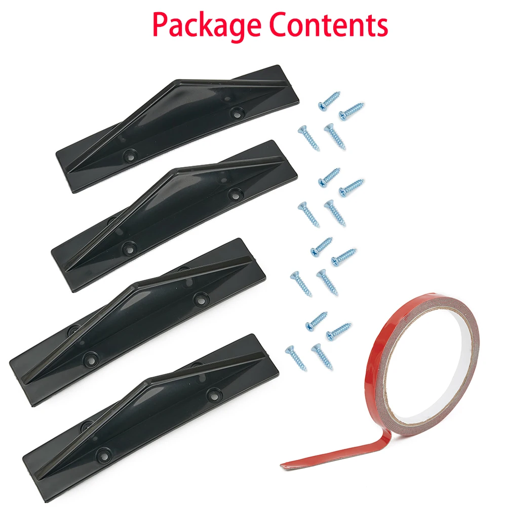 4pcs/set Car Rear Bumper Diffuser Caps Universal Rear Bumper Diffuser LipSplitte Fin Trim Cap For 300
4pcs/set Car Rear Bumper Diffuser Caps Universal Rear Bumper Diffuser LipSplitte Fin Trim Cap For 300