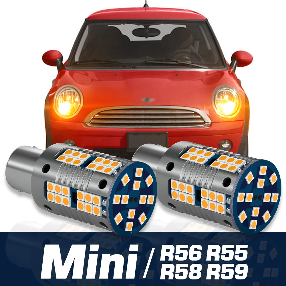 2pcs LED Turn Signal Light Canbus Accessories For Mini Cooper R56 Clubman R55 R58 Roadster R59 2006 2007 2008 2009 2010
2pcs LED Turn Signal Light Canbus Accessories For Mini Cooper R56 Clubman R55 R58 Roadster R59 2006 2007 2008 2009 2010