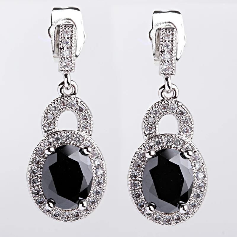 ANGLANG Luxury Black CZ Hoop Earrings Female Cocktail Party Stylish Accessories Chic Birthday Gift Women's Jewelry
ANGLANG Luxury Black CZ Hoop Earrings Female Cocktail Party Stylish Accessories Chic Birthday Gift Women's Jewelry