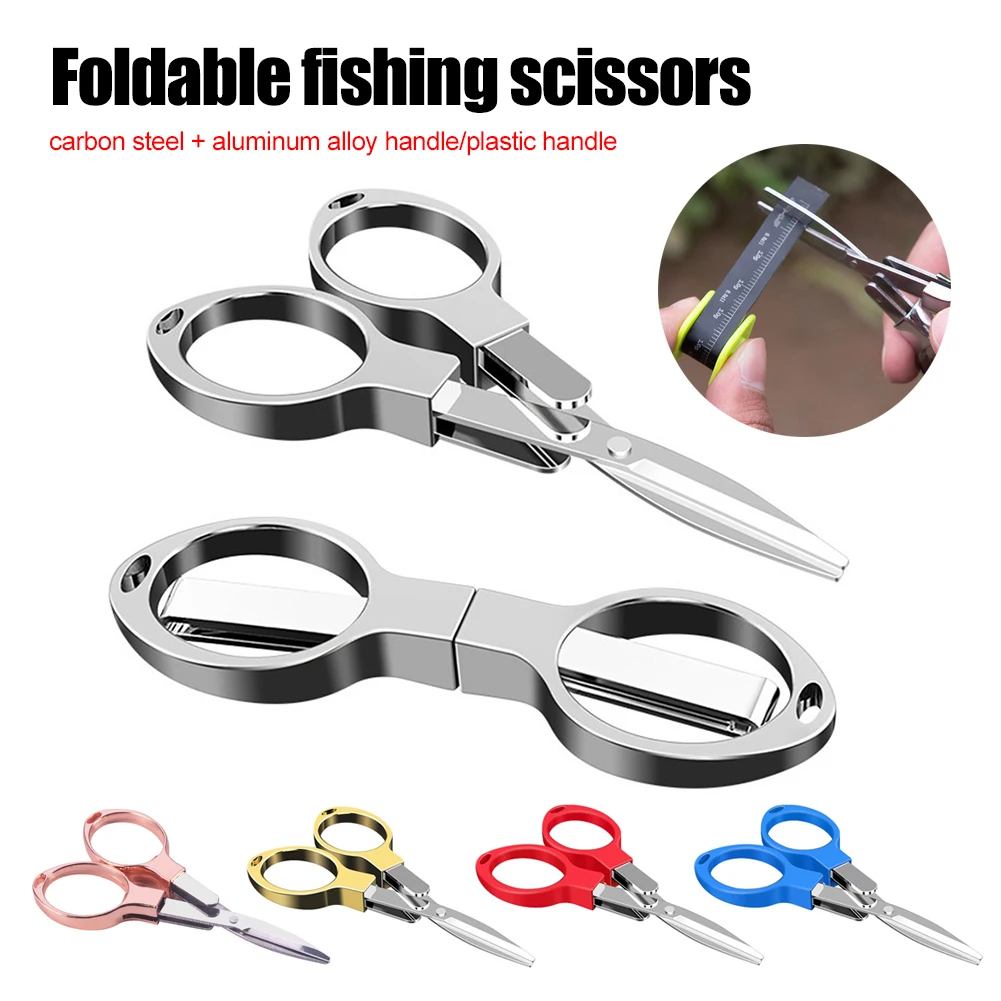 Carbon Steel Scissor Safe Portable Fishing Scissors Foldable Fishing Knot Braided Line Cutter Scissors Shear Fishing Tackle Tool
Carbon Steel Scissor Safe Portable Fishing Scissors Foldable Fishing Knot Braided Line Cutter Scissors Shear Fishing Tackle Tool