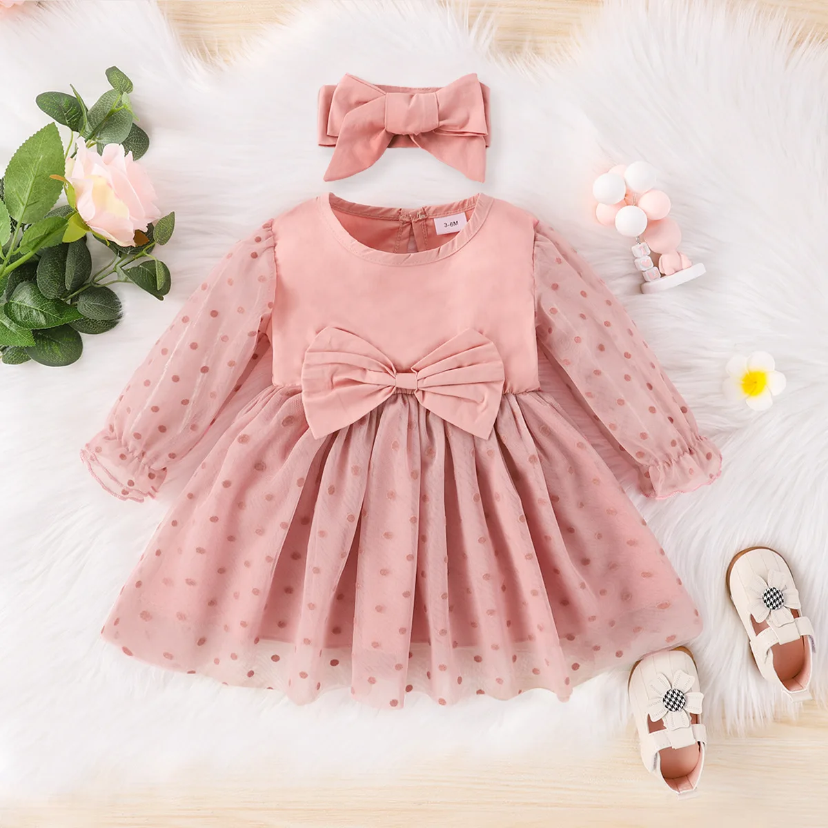 New Lace Tulle Baby Girls Dress Lace Long-Sleeve Dots Gown Princess Dress Dresses for Girls Evening Dress Kids Clothing
New Lace Tulle Baby Girls Dress Lace Long-Sleeve Dots Gown Princess Dress Dresses for Girls Evening Dress Kids Clothing