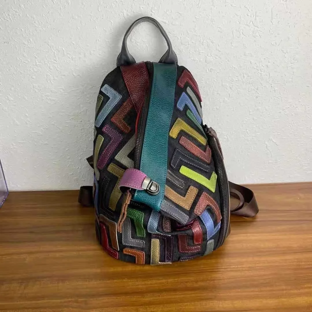 Cow Leather Double Shoulder Bag Handbag Women's Leather Backpack Ladies Female Backpacks for Women of Original Brands Bags Mini
Cow Leather Double Shoulder Bag Handbag Women's Leather Backpack Ladies Female Backpacks for Women of Original Brands Bags Mini