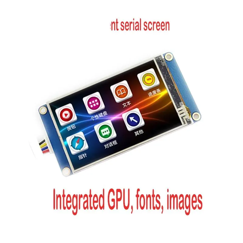 

2.4 inch touch screen with USART HMI serial character picture TFT LCD screen module with configuration Quality good