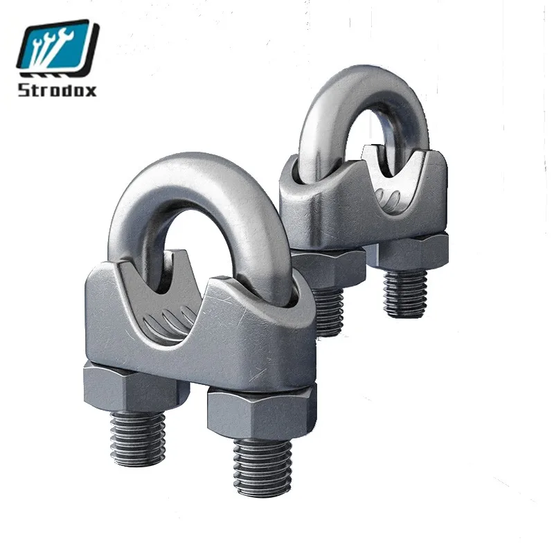 304 Stainless Steel 20 Pcs Wire Rope Lock Chuck U-clamp Locker Fixed Joint Accessories Glossy And Corrosion-resistant
304 Stainless Steel 20 Pcs Wire Rope Lock Chuck U-clamp Locker Fixed Joint Accessories Glossy And Corrosion-resistant