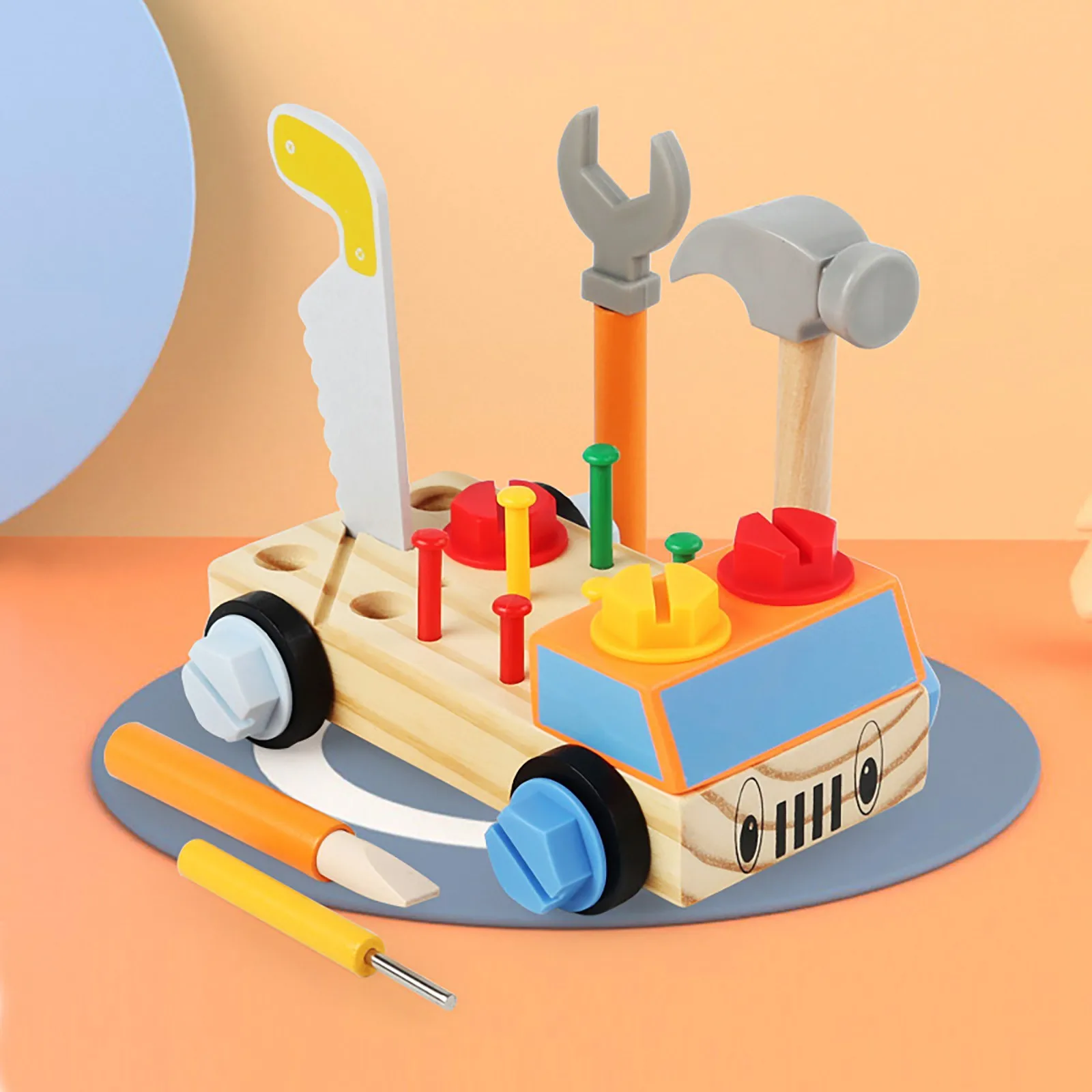 Children 3d Busy Board Wooden Toys Montessori Game Simulation Pretend Play Screw Tools Fine Movement Training Educational Toys
Children 3d Busy Board Wooden Toys Montessori Game Simulation Pretend Play Screw Tools Fine Movement Training Educational Toys