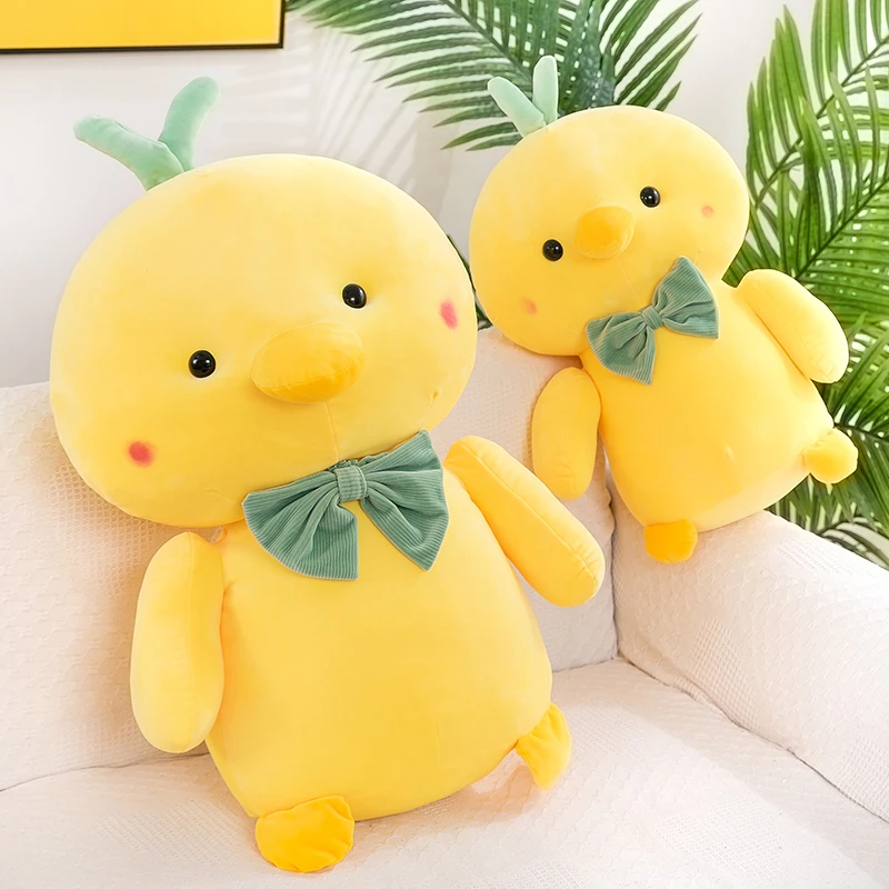 75cm Cute Soft Bow Tie Chick Plush Toys Office Nap Stuffed Animal Pillow Home Comfort Cushion Christmas Gift Doll for Kids Girl
75cm Cute Soft Bow Tie Chick Plush Toys Office Nap Stuffed Animal Pillow Home Comfort Cushion Christmas Gift Doll for Kids Girl