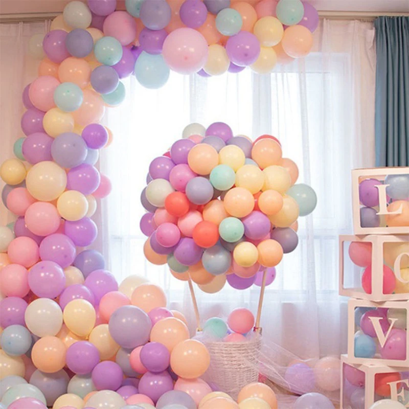 100pcs Pastel Latex Colorful Balloon Macaron Balloons Wedding Birthday Party Baby Show Decoration Easter Festival Decoration
100pcs Pastel Latex Colorful Balloon Macaron Balloons Wedding Birthday Party Baby Show Decoration Easter Festival Decoration