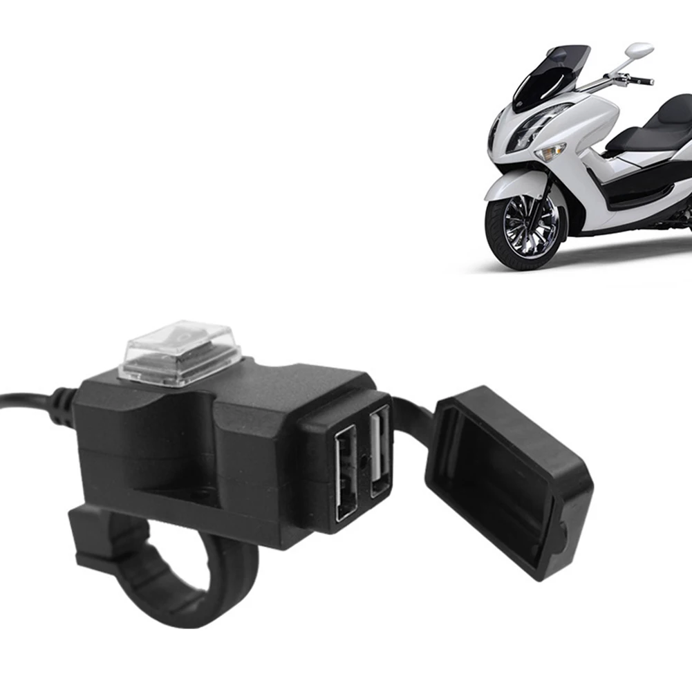 9V-24V Dual USB Motorbike Motorcycle Handlebar Charger Adapter Waterproof Power Supply Socket IP66 For Iphone Huawei
9V-24V Dual USB Motorbike Motorcycle Handlebar Charger Adapter Waterproof Power Supply Socket IP66 For Iphone Huawei