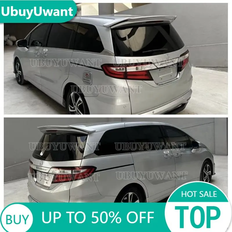Аксессуар для спойлера на крышу Honda Odyssey ABS Материал автомобильное заднее окно крыло заднее плавник украшение 2015 2016 2017 2018 2019