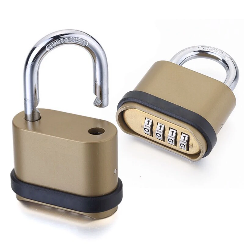 

Large four-digit combination lock padlock door warehouse truck anti-theft combination lock combination padlock lock head