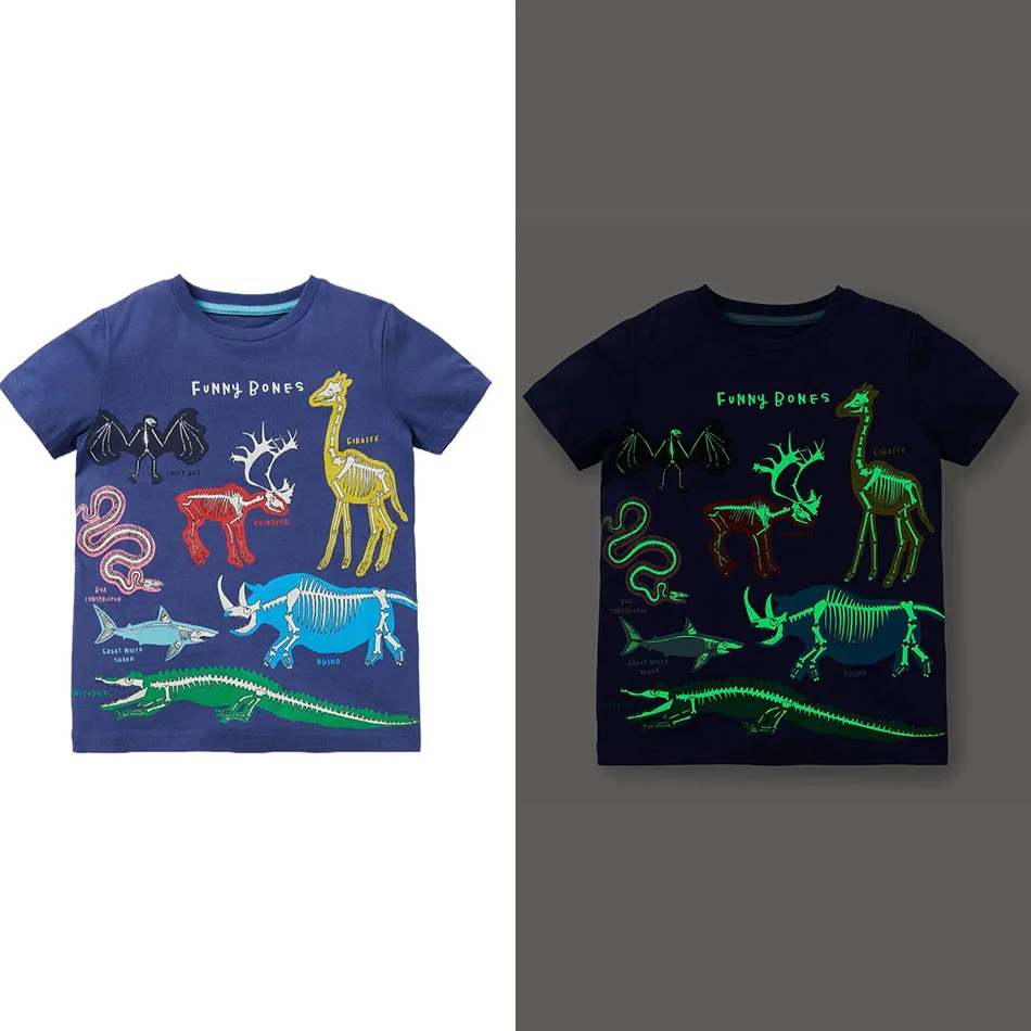 Children Tops Boys Soft Cotton T-Shirt Baby Dinosaur Pull On Tees Kids Comfort Clothes Back to School Knitted Tshirt 2-7 Years
Children Tops Boys Soft Cotton T-Shirt Baby Dinosaur Pull On Tees Kids Comfort Clothes Back to School Knitted Tshirt 2-7 Years