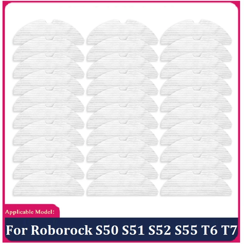 Disposable Mop Cloth For Xiaomi Roborock S50 S51 S52 S55 T6 T7 Robot Vacuum Cleaning Replacement Accessories
Disposable Mop Cloth For Xiaomi Roborock S50 S51 S52 S55 T6 T7 Robot Vacuum Cleaning Replacement Accessories