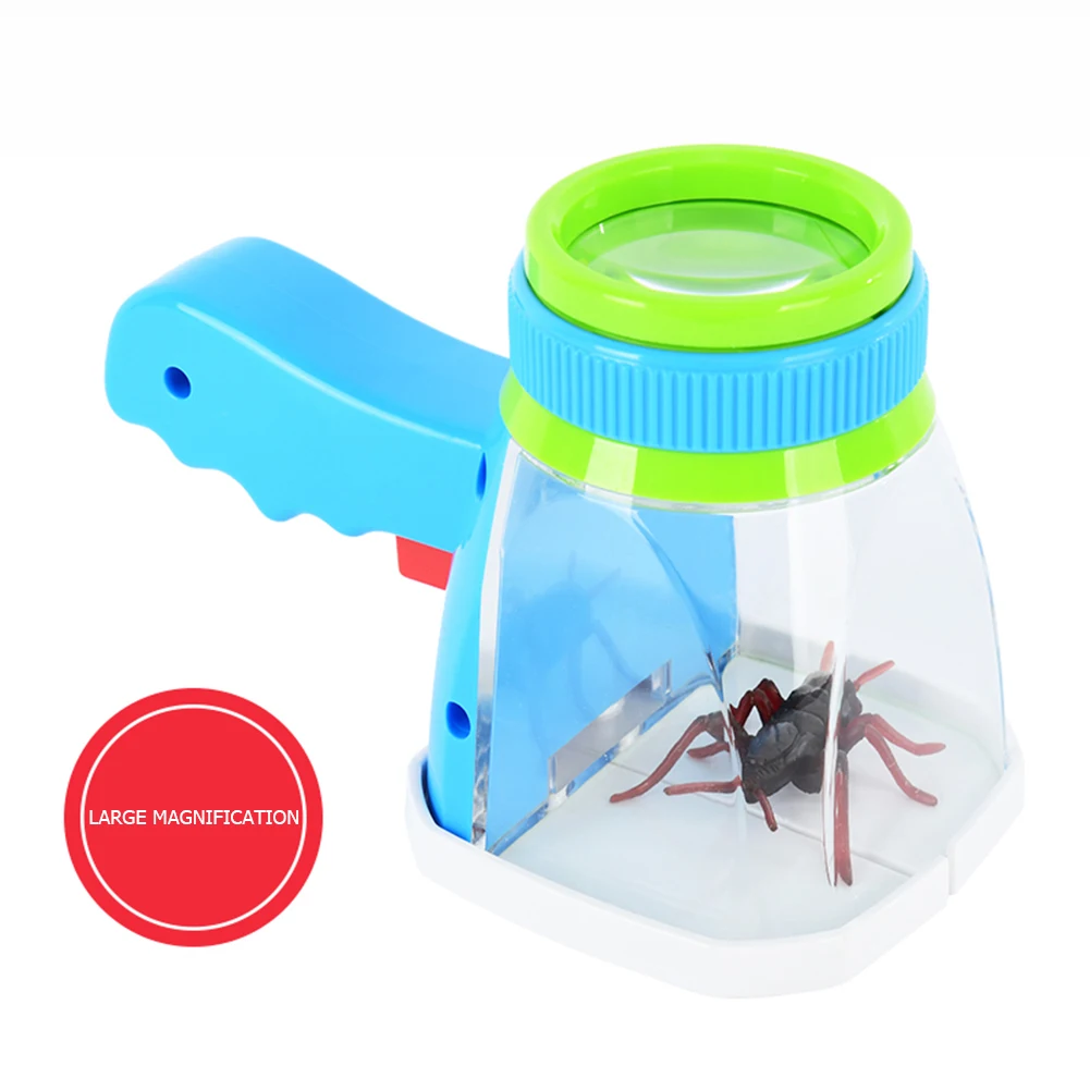 Insect Viewer Box Magnifying Glass Children Spider Insect Box Catcher Nature Exploration Handhled Magnifier Tool
Insect Viewer Box Magnifying Glass Children Spider Insect Box Catcher Nature Exploration Handhled Magnifier Tool