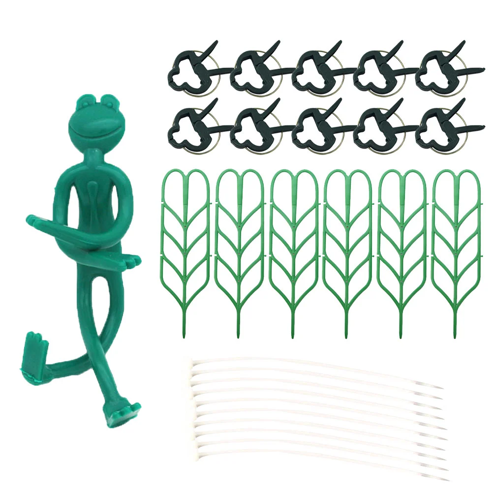 27pcs Climbing Cable Tie Flower Growing Supports Reusable Flower Support Trellis Stem Clips Holder Accessories
27pcs Climbing Cable Tie Flower Growing Supports Reusable Flower Support Trellis Stem Clips Holder Accessories