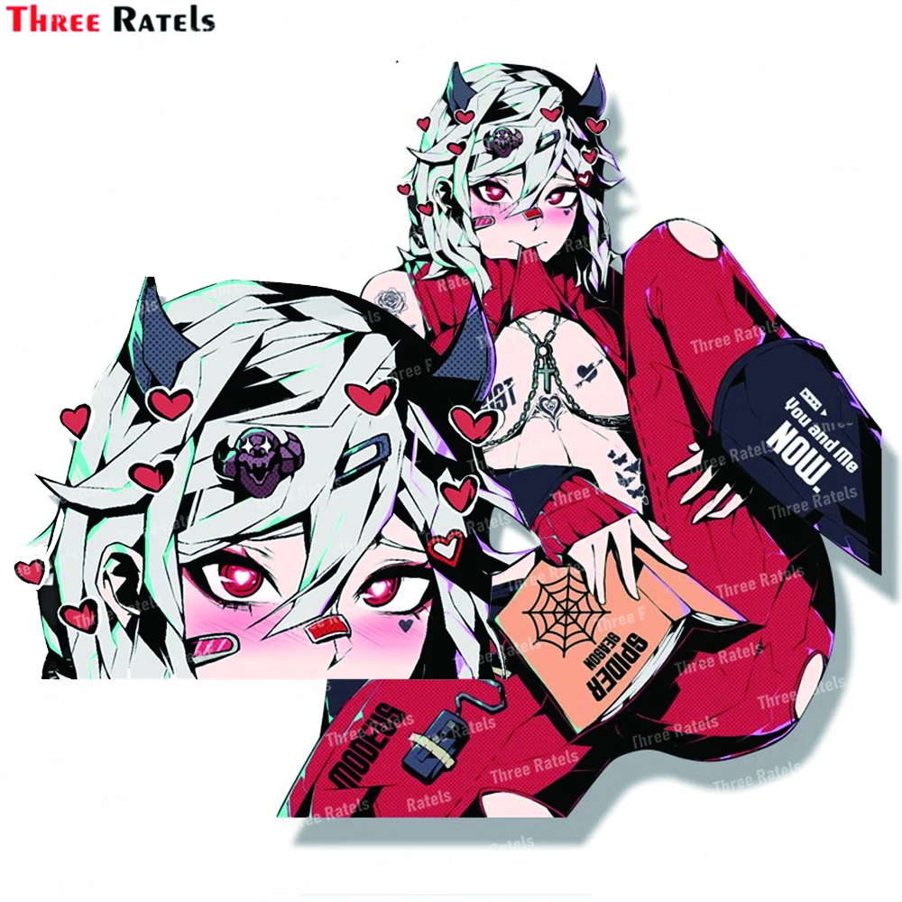 Three Ratels J686 Punk Modeus From Helltaker Peeker Car Sticker Cartoon Streetwear Decal Waifu Fanart JDM Peek Stickers
Three Ratels J686 Punk Modeus From Helltaker Peeker Car Sticker Cartoon Streetwear Decal Waifu Fanart JDM Peek Stickers