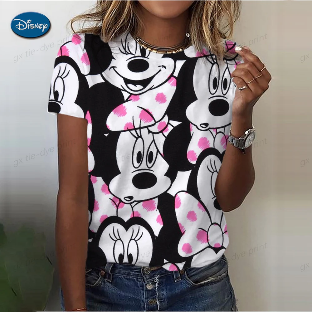 Mickey Mouse T-shirt Women's AOP Mickey Mouse Children's Print Children's Harajuku Mickey Summer T-shirt Women's T-shirt
Mickey Mouse T-shirt Women's AOP Mickey Mouse Children's Print Children's Harajuku Mickey Summer T-shirt Women's T-shirt