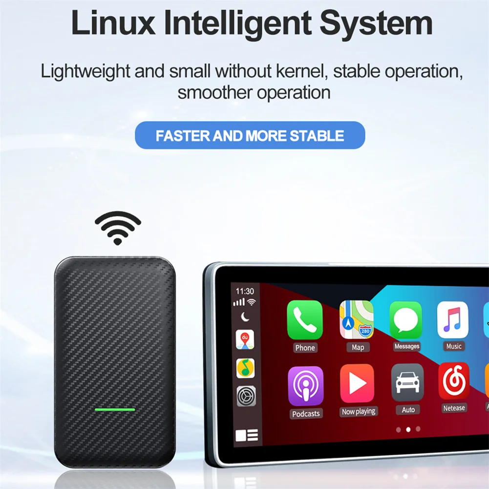 Carlinkit 3.0 Wireless Carplay Ai Box With Dongle USB Adapter Wired To Wireless Carplay Plug And Play Car MP4 MP5 Play
Carlinkit 3.0 Wireless Carplay Ai Box With Dongle USB Adapter Wired To Wireless Carplay Plug And Play Car MP4 MP5 Play