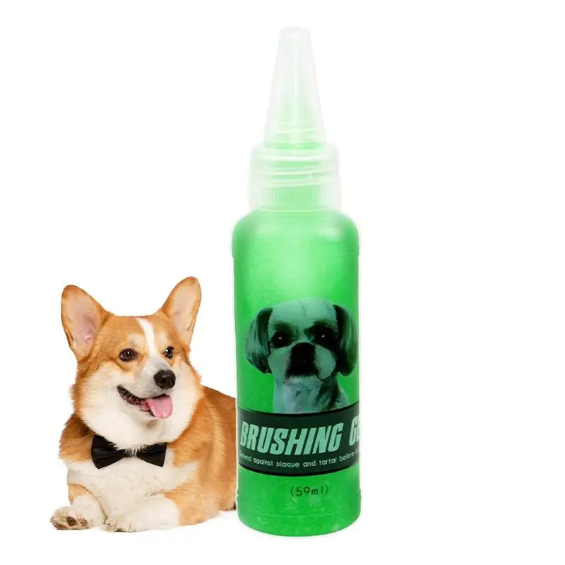 

Pet Toothpaste Natural Dog Breath Toothpaste Freshener 59ml Pet Oral Care Toothpaste Removal Odor Dog Teeth Cleaning Cream