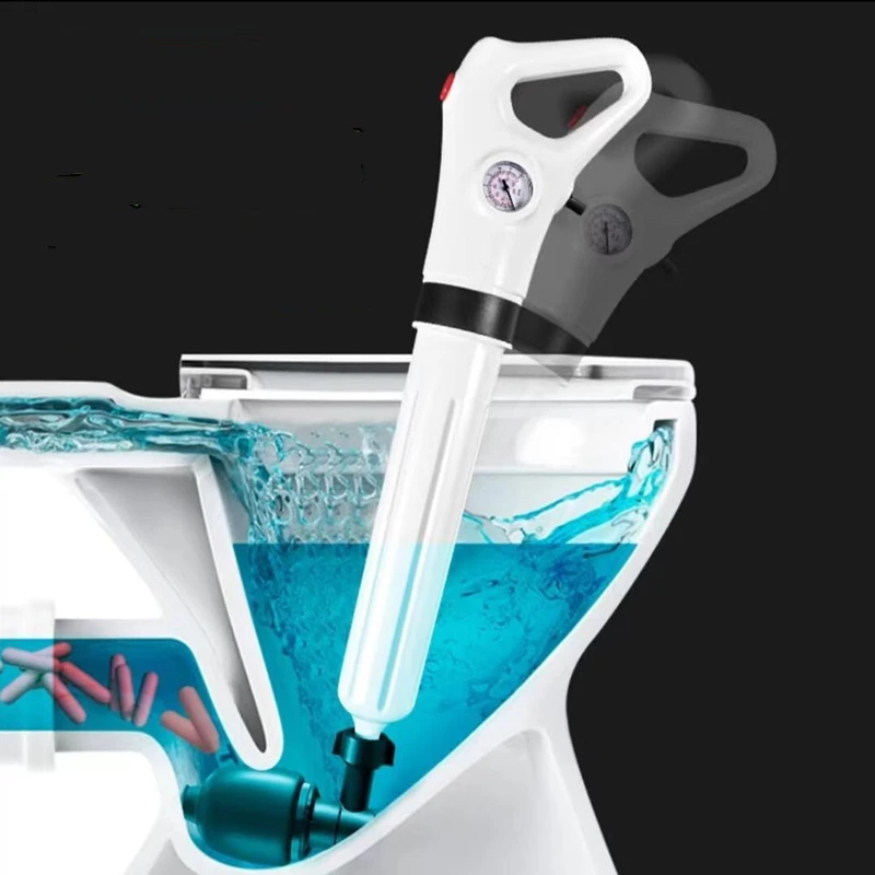 Toilet Pipe Dredger One-shot Pneumatic Floor Drain Sewer High Pressure Vegetable Washing Basin Through Piping Unblocker Tool
Toilet Pipe Dredger One-shot Pneumatic Floor Drain Sewer High Pressure Vegetable Washing Basin Through Piping Unblocker Tool