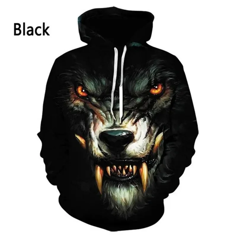 

Wildlife Wolf Graphic Hoodie Men 3D Forest Wolves Print Hoodies Womens Clothing Harajuku Fashion Pullovers y2k Tops Hooded Hoody
